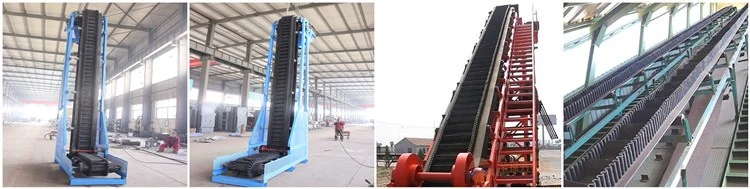 High Quality Fire Resistant Chemical Industry Rubber System Inclined Sidewall Belt Conveyor