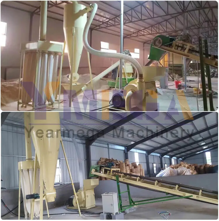 Full Complete Biomass Wood Pellet Machine Line From China