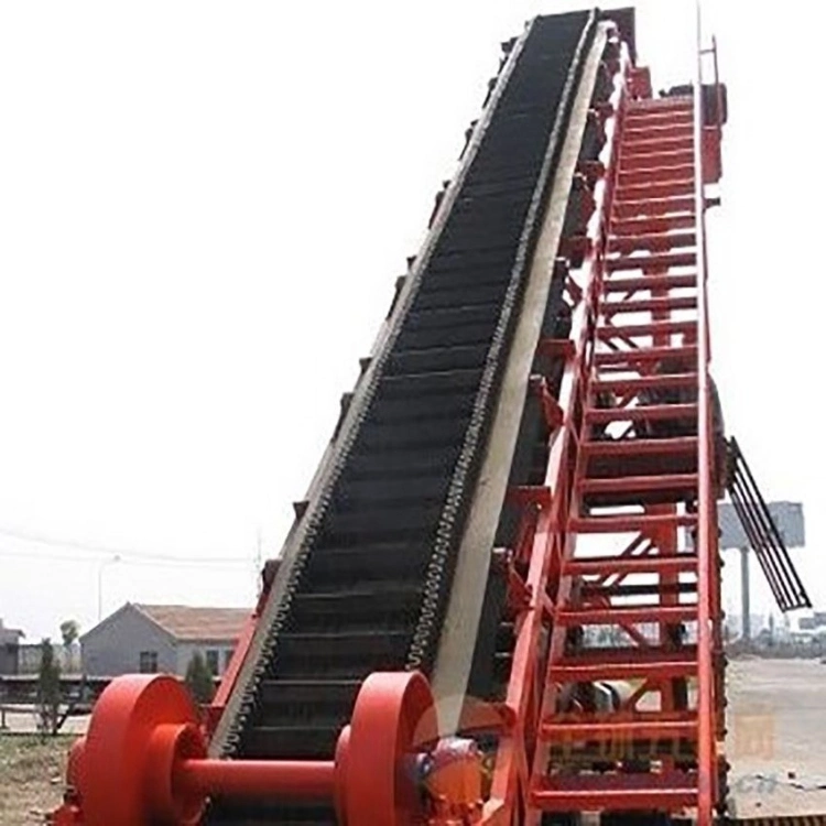 Cheap Price Grain Transport Mining Inclined Sidewall System Rubber Corrugated Belt Conveyor