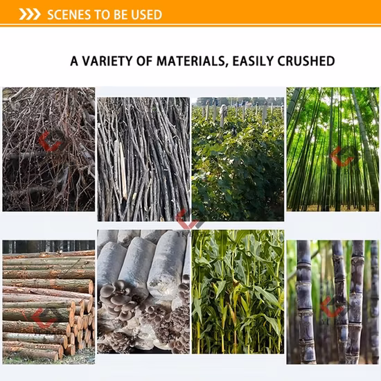 電動広葉樹シュレッダーチッパー木材シュレッダー可動ドラム木材チッパー油圧木材チッパー木材破砕機チッパー 35HP 木材チッパー