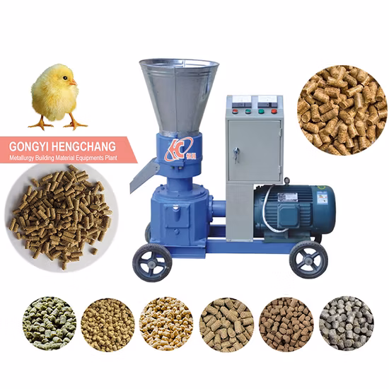 工場直販家庭用小型フラットダイヤルアルファルファ家禽動物鶏魚飼料ペレットマシン